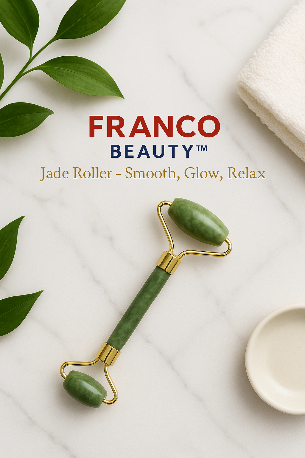 Franco Beauty™ Jade Roller